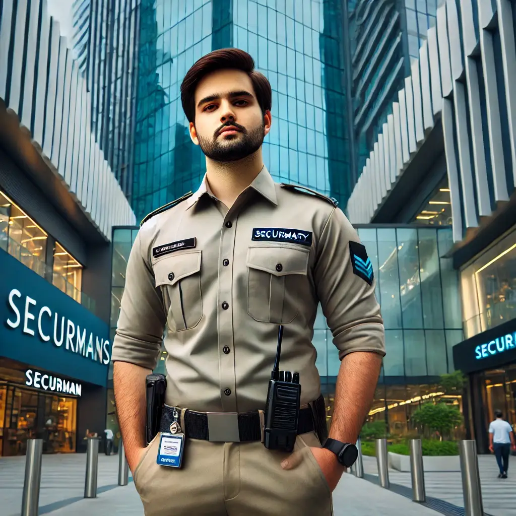 Illustration of a Security Guard Company in Bangalore